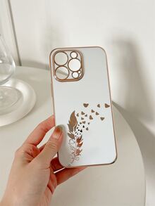 Heart Pattern Phone Case - Multicolor - View 4