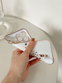 Heart Pattern Phone Case - Multicolor - View 2