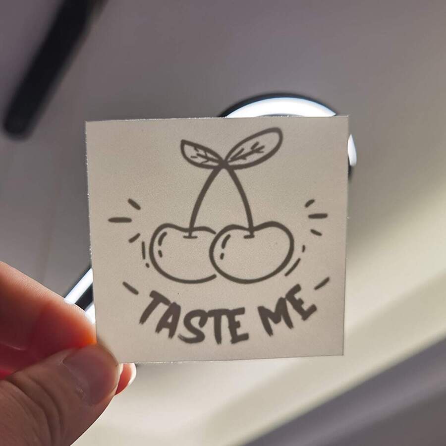 Temporary Tattoos , Long Lasting Small Tattoo Stickers For Couples, Whisper English Letter - Black - View 1