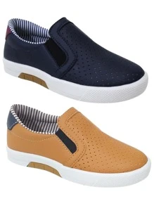 Little toe Kids Sneakers - 駝色 - 查看 1