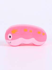 4 piezas Sacapuntas en forma de como oruga - Multicolor - Ver 2