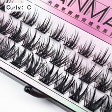 Lash Clusters 36 Pcs Cluster Lashes Individual Lashes Natural Look DIY Lash Extension Lashes That Look Like Extensions Wispy Lashes Fluffy Eyelash Clusters - White - View 3