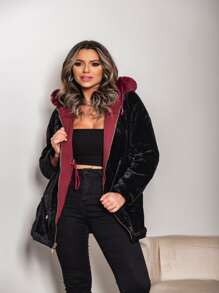 Women Trench Coats - Redwood - View 5