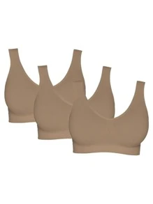 Women Bras & Bralettes - 巧克力棕 - 查看 3