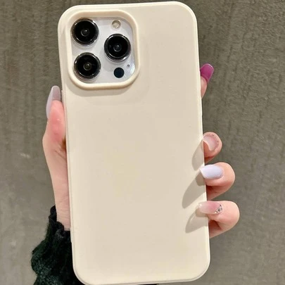 极简纯色磨砂手机壳，大孔糖果纹理，防摔防摔，兼容 11/12/13/14/15/16 Plus、13 Pro Max、XR、16、14 Plus、14 Pro Max、13 Pro Mini，防水防震防刮，春季礼物，生日派对礼物