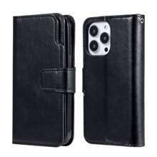 Wallet Design Phone Case,International Version, Not The Domestic Version - Black - View 2