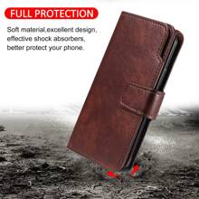Wallet Design Phone Case,International Version, Not The Domestic Version - Brown - View 3