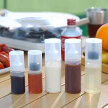 便攜式迷你醬料瓶,沙拉,,戶外分配器,多功能調味品瓶 - 白色 - 查看 2