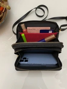 Women Crossbody - 黑色 - 查看 4