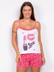 Women Pajama Sets - Multicolor - View 6