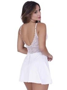 Biografia da Moda Women Nightgowns & Sleepshirts - 白色 - 查看 2