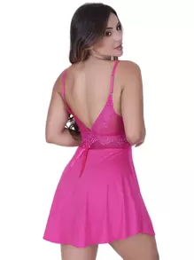 Biografia da Moda Women Nightgowns & Sleepshirts - Hot Pink - View 2