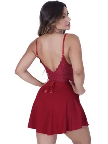 Biografia da Moda Women Nightgowns & Sleepshirts - Đỏ - Xem 2