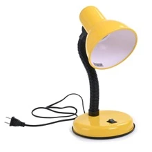 Table Lamp, Flexible Neck Desk - Yellow - View 1