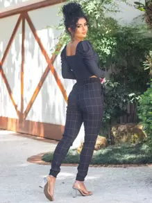 Women Pants - Black - View 6