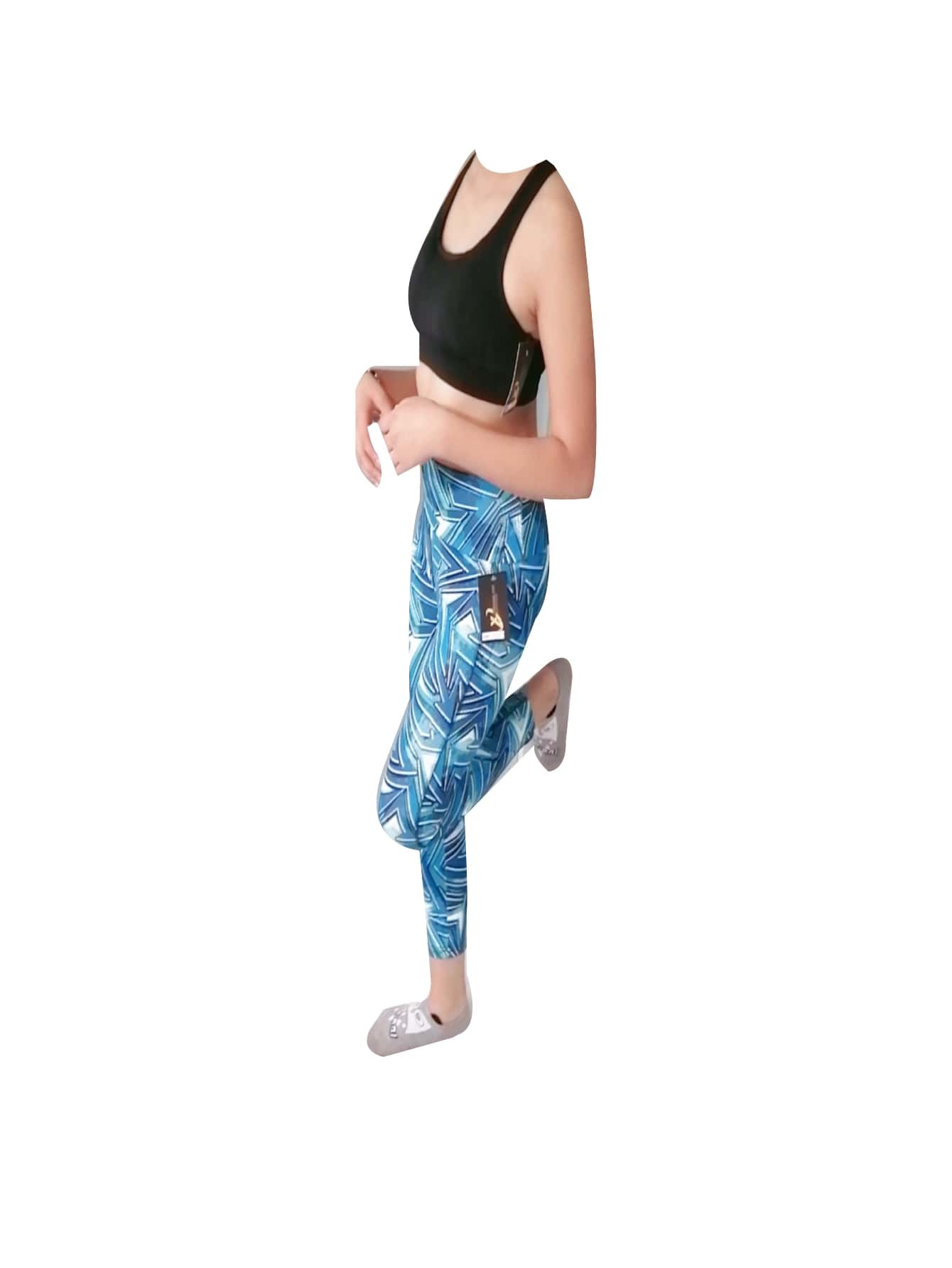 Capri Lycra Lady - Blue - View 1