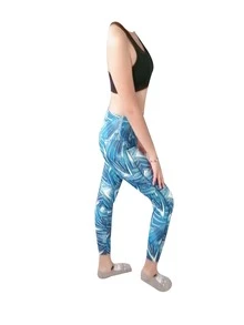 Capri Lycra Lady - Blue - View 2