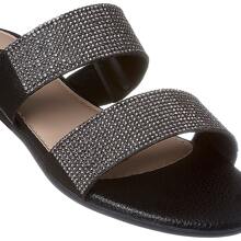 Women Flat Sandals - 黑色 - 查看 3