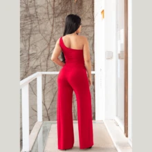 Women Jumpsuits - Rojo - Ver 5