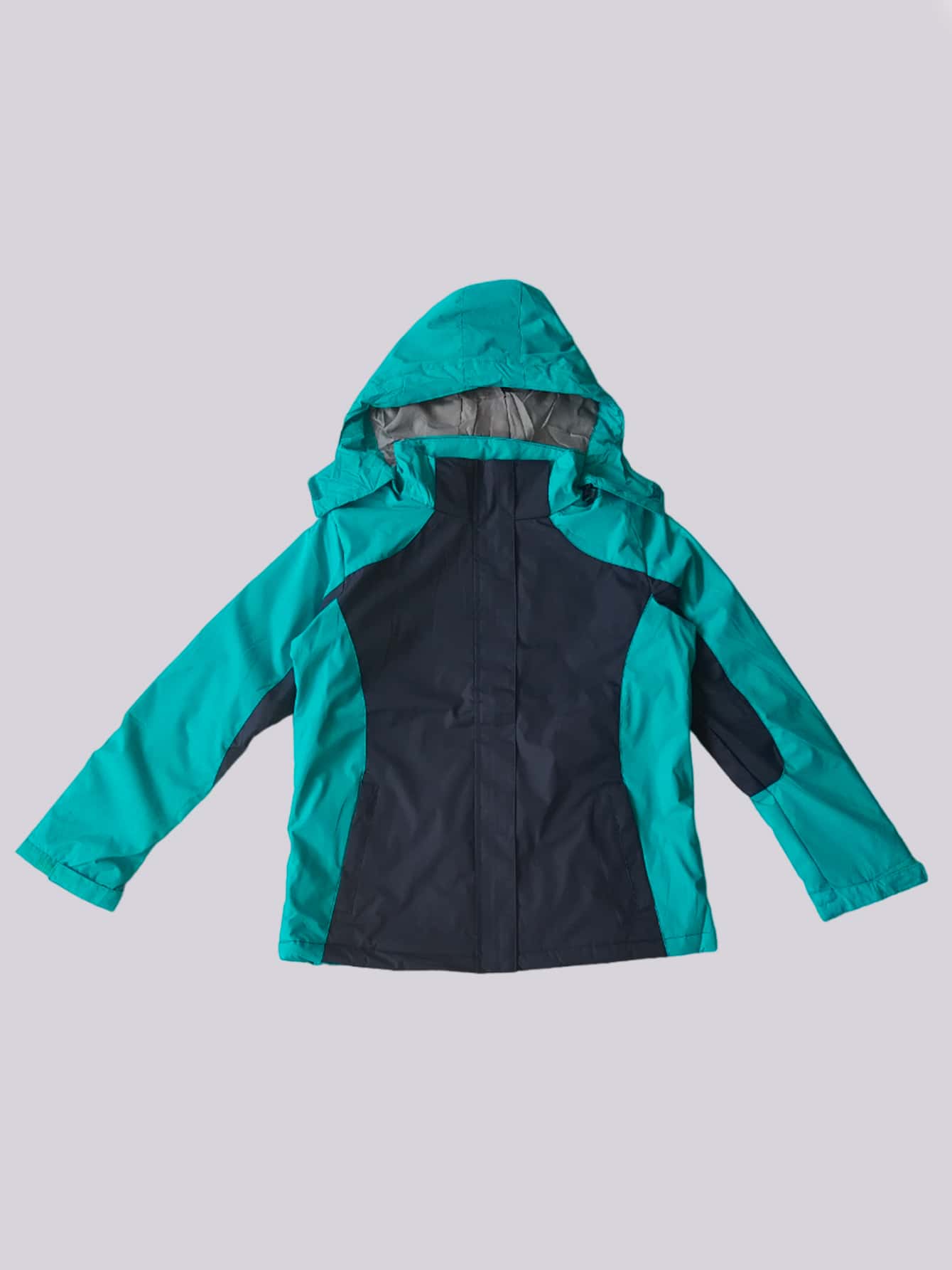 Chamarra cazadora de invierno para mujer - Azul - Ver 1