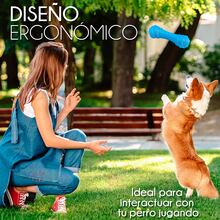 Juguete De Goma Hule Caucho Resistente Con Sonido Chillón Para Mascotas Perros Juegos Juguetes Interactivo - Azul - Ver 6