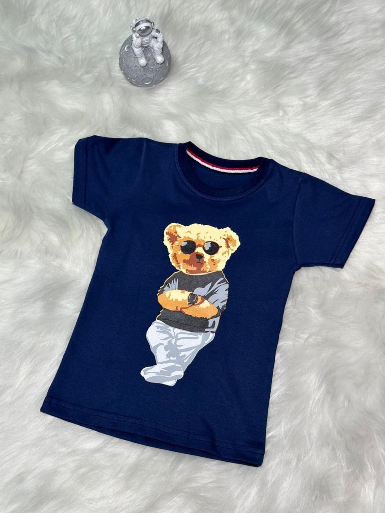 Tween Boys T-Shirts - Màu xanh hải quân - Xem 1