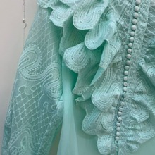 Women Blouses - màu xanh lá - Xem 2