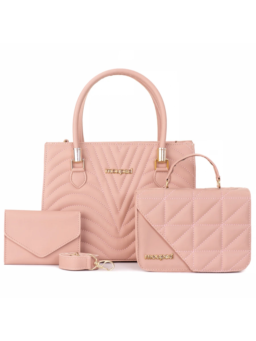 Women Bag Sets - Rusty Rose - View 1