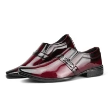 Dress Shoes - Màu Đỏ Sâu - Xem 2