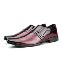 Dress Shoes - Màu Đỏ Sâu - Xem 3