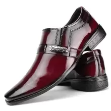 Dress Shoes - Màu Đỏ Sâu - Xem 1