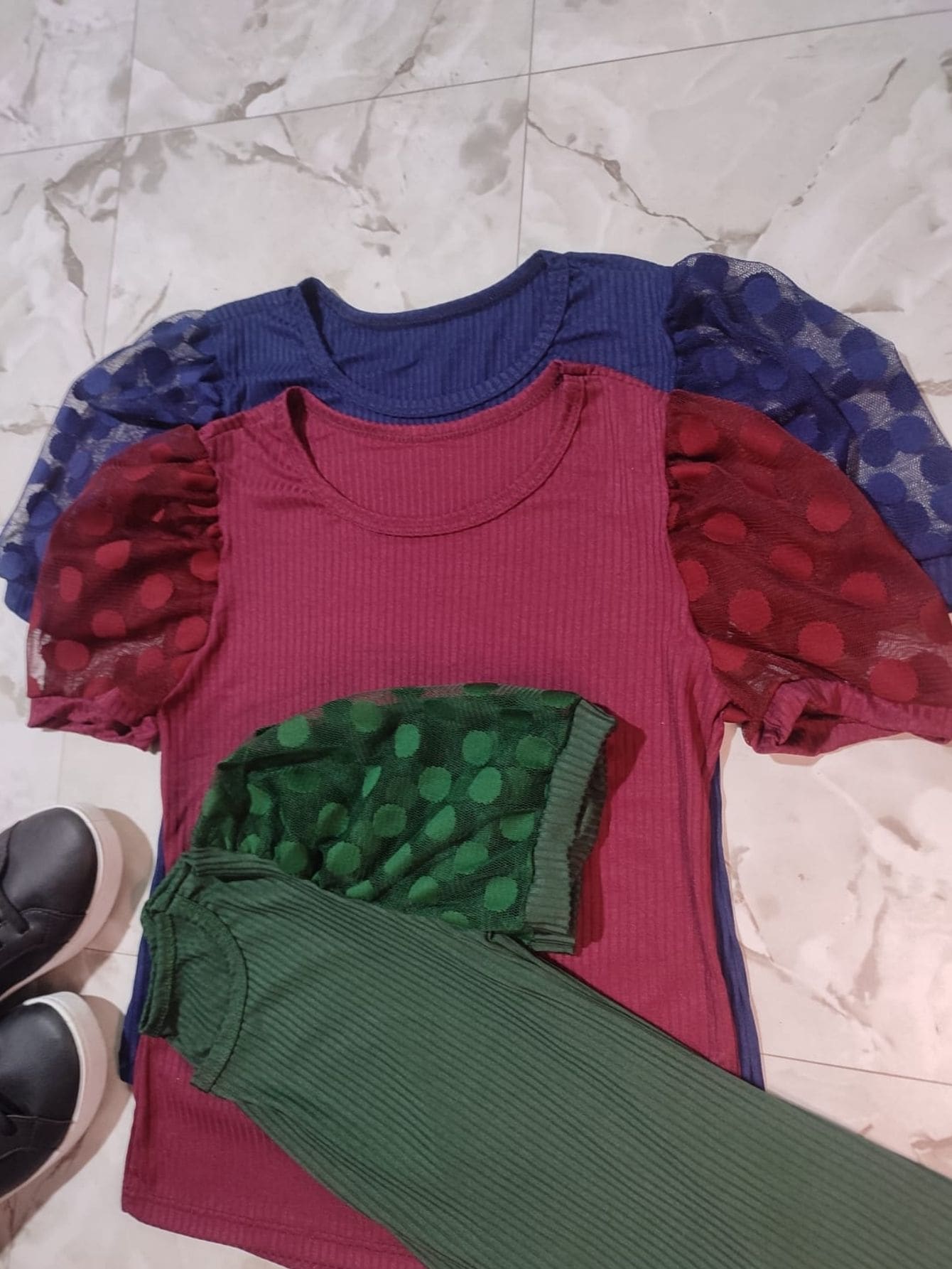 Women Blouses - màu xanh lá - Xem 1