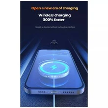 Cargador inalámbrico magnético de 15W Incluye: Cargador magnético 15W Cubo Tipo c 20W - Gris - Ver 3