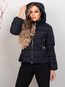 Women Coats - Black - View 5