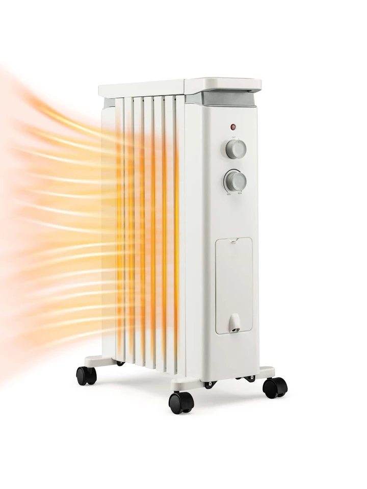 Costway 1500W Oil Filled Radiator Heater Electric Space Heater w/  Humidifier | SHEIN USA