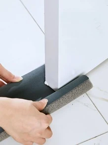 1 Miếng Cửa Đáy Dải niêm phong , Cách âm Cửa Cửa sổ Gap Keo dán Gió - Xám - Xem 5