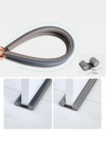 1 Miếng Cửa Đáy Dải niêm phong , Cách âm Cửa Cửa sổ Gap Keo dán Gió - Xám - Xem 7