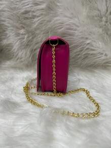 Women Crossbody - 玫紅色 - 查看 4