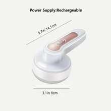 1入組ABS現代白色毛球修剪器 - 白色 - 查看 1