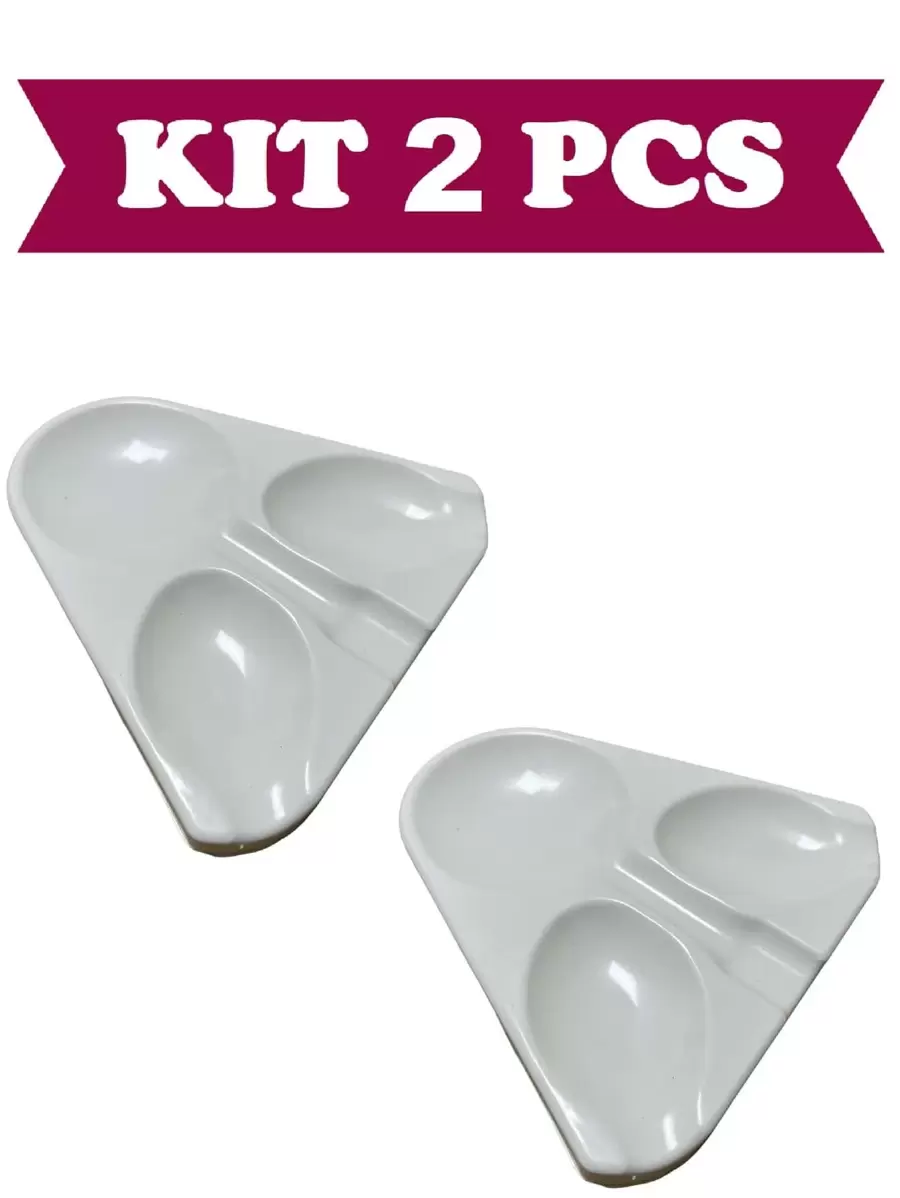 Spoon Rests & Pot Clips - White - View 1