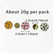 1袋/20 克豹紋印花多色五彩紙屑、燙印、成人生日派對派對用品和裝飾品