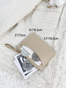 SOUTHLAND&KANGAROO 时尚 Malist 米色 卡包和零钱包 轻便 便携卡包 身份证包 白领阶层 女性 节日 周年纪念 生日礼物 礼品配件 礼品卡夹 卡夹 钱包 名片夹 信用卡夹 卡夹 女士 女士迷你钱包 卡片钱包 - 白色 - 查看 4