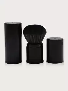 1支黑色伸缩腮红刷/指甲粉底刷/遮瑕刷/腮红刷/修容刷/古铜粉刷/散粉刷/粉底刷/腮红刷/赠品 - 黑色 - 查看 4