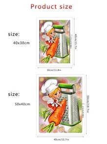 Cooking Fairy Design 5d Diamond Painting Set - Multicolor - View 4