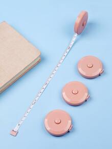 Portable & Simple Pink And White Measuring Tape,Ruler,Rulers - Multicolor - View 1