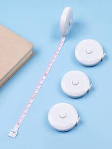 Portable & Simple Pink And White Measuring Tape,Ruler,Rulers - Multicolor - View 2