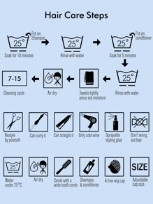 1入組男士金色短假髮假髮夾接髮用於遮蓋掉落白髮 - 亞麻金 - 查看 9