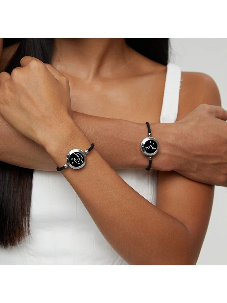 Juego De 3 Pulseras De Trébol De 4 Hojas – Chapadas En Oro 18k, Ajustables, Para Mujer