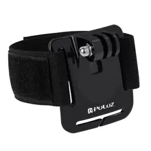 Dây đeo cổ tay có thể điều chỉnh PULUZ dành cho GoPro Hero11 Black / HERO10 Black / HERO9 Black / HERO8 Black / HERO7 /6 /5 /5 Session /4 Session /4 /3+ /3 /2 /1, Insta360 ONE R, DJI Osmo Action và các máy quay hành động khác, Chiều dài dây đeo: 28,5cm - màu đen - Xem 2