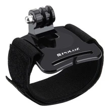 Dây đeo cổ tay có thể điều chỉnh PULUZ dành cho GoPro Hero11 Black / HERO10 Black / HERO9 Black / HERO8 Black / HERO7 /6 /5 /5 Session /4 Session /4 /3+ /3 /2 /1, Insta360 ONE R, DJI Osmo Action và các máy quay hành động khác, Chiều dài dây đeo: 28,5cm - màu đen - Xem 4